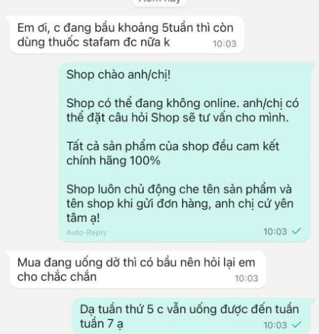 Review thuốc bổ trứng Stafam