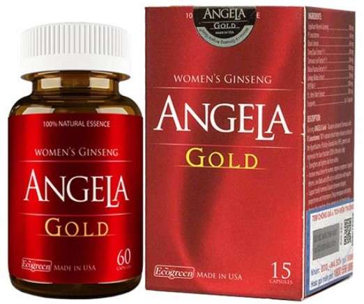 Sâm Angela Gold Ecogreen 15 viên